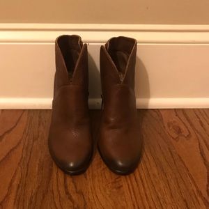 Vince Camuto Brown Ankle Boots